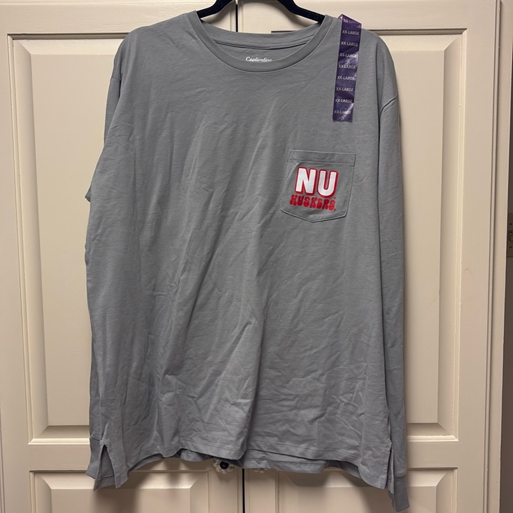 NWT Nebraska University t-shirt, size 2X captivating brand. Women’s
